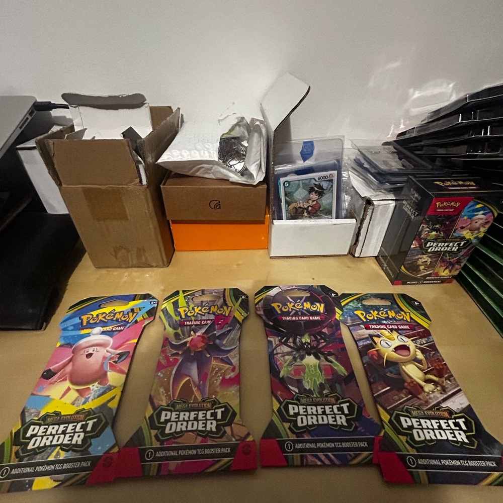 4x Pokemon Perfect Order Packs